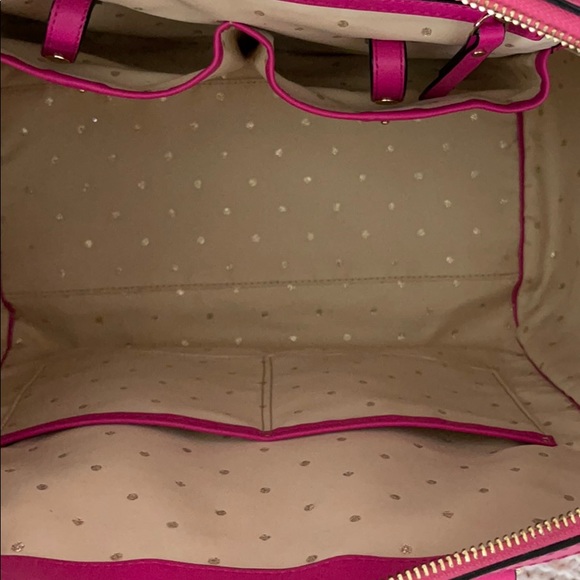 Kate Spade Oversized Pink Trapezoid Handbag - Picture 5 of 14